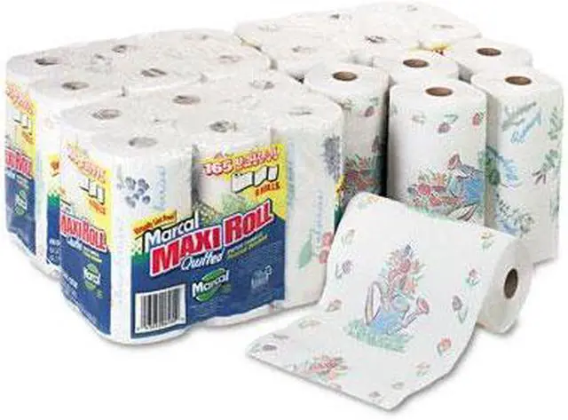Main image of Marcal Small Steps 6181CT 100% Premium Recycled Giant Roll Towels, 5-3/4 x 11, 140/Roll, 24/Carton