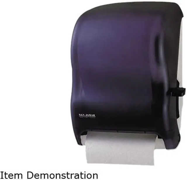 Main image of San Jamar T1100TBK Lever Roll Towel Dispenser w/o Transfer Mechanism, Black