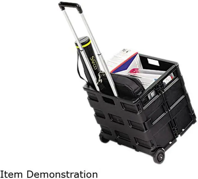 Main image of Safco 4054BL Stow And Go Crate Cart