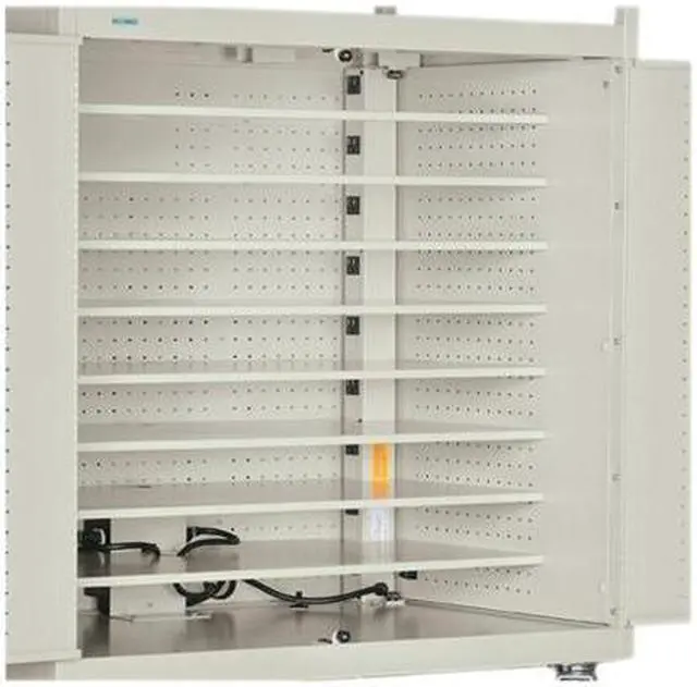Alt view image 2 of 3 - Bretford LAP30EBA-GM Welded Laptop Storage Cart