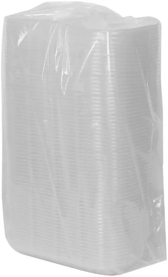 Alt view image 2 of 3 - Pactiv EarthChoice Entree2Go Takeout Container Vented Lid, 8.67 x 5.75 x 0.98, Clear, Plastic, 300/Carton YCNV9X6PPDL