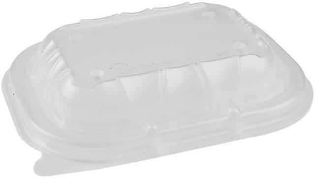 EarthChoice Entree2Go Takeout Container Vented Lid, 5.65 x 4.25 x 0.93, Clear, Plastic, 600/Carton EarthChoice Entree2Go Takeout Container Vented Lid, 5.65 x 4.25 x 0.93, Clear, Plastic, 600/Carton