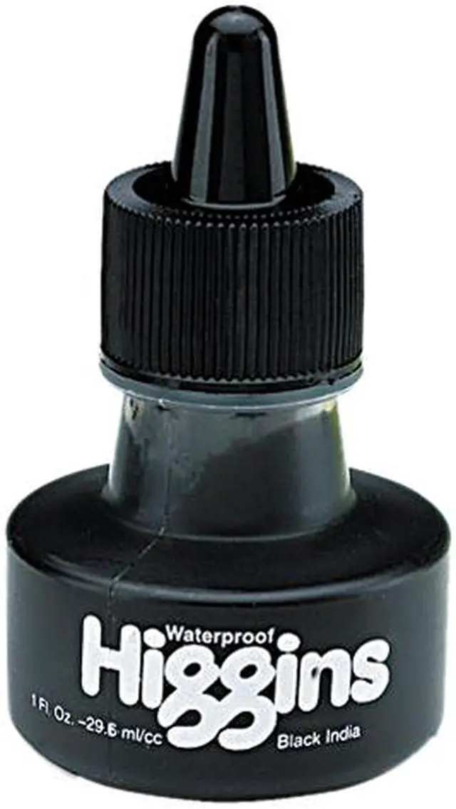 Main image of Higgins®
Higgins Waterproof India Ink for Art/Technical Pens, Black, 1 oz Bottle