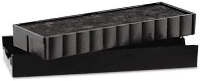 Alt view image 3 of 3 - U. S. Stamp & Sign P4817BK Trodat T4817 Dater Replacement Pad, 3/8 x 2, Black