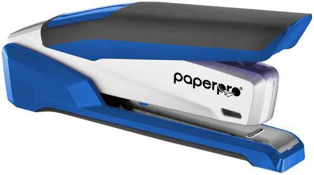 Alt view image 2 of 2 - PaperPro 1118 inPOWER+ 28 Premium Desktop Stapler 28 Sheets Capacity - 210 Staple Capacity - Full Strip - 1/4" Staple Size - Blue, Silver