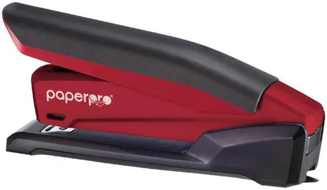 Alt view image 2 of 3 - Accentra PaperPro 1124 inPOWER 20-sheet Desktop Stapler - Red/Black