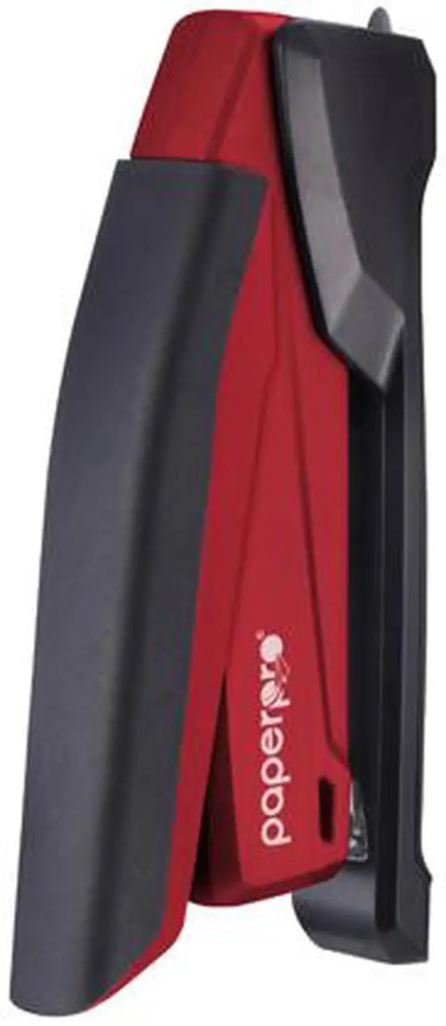 Alt view image 3 of 3 - Accentra PaperPro 1124 inPOWER 20-sheet Desktop Stapler - Red/Black