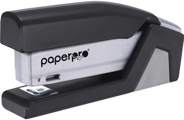 Main image of PaperPro 1200 inHANCE 60 Heavy Duty Stapler 60 Sheets Capacity - 5/16", 3/8" Staple Size - Black, Gray