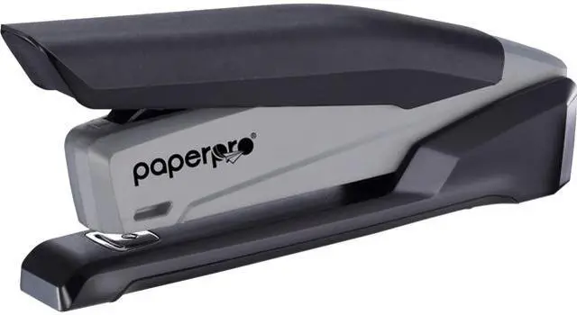Main image of PaperPro 1710 inVOLVE 20 Eco-Friendly Desktop Stapler 20 Sheets Capacity - 210 Staple Capacity - Full Strip - 1/4" Staple Size - Gray, Black