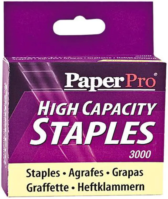 Main image of PaperPro 1962 Heavy-Duty Staples, 3/8 Inch Leg Length, 3,000/Box