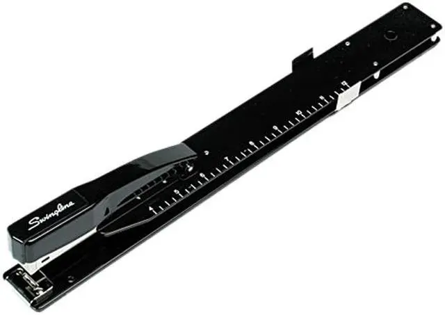 Main image of Swingline 34121 Heavy-Duty Stapler, 12 Inch Reach, 20-Sheet Capacity, Black