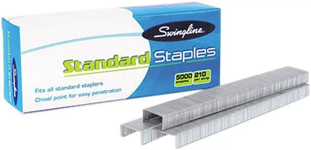 Main image of Swingline 35108 S.F. 1 Standard Economy Chisel Point 210 Full Strip Staples, 5,000/Box