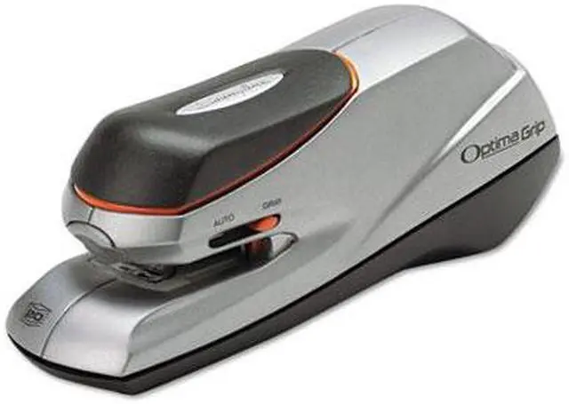 Main image of Swingline 48207 Optima Grip Electric Stapler, Half Strip, 20-Sheet Capacity, Silver, 1 Each