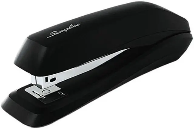 Main image of Swingline 54501 Standard Strip Desk Stapler, 15-Sheet Capacity, Black