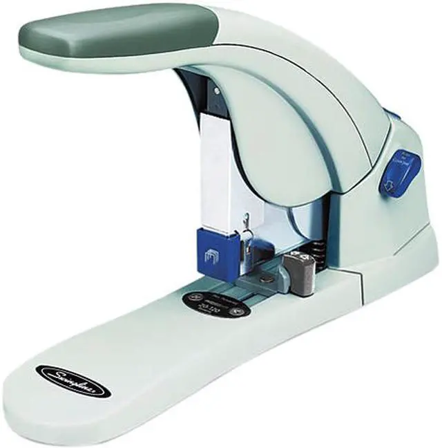 Main image of Swingline 90010 LightTouch Heavy-Duty Stapler, 120-Sheet Capacity, Black/Gray