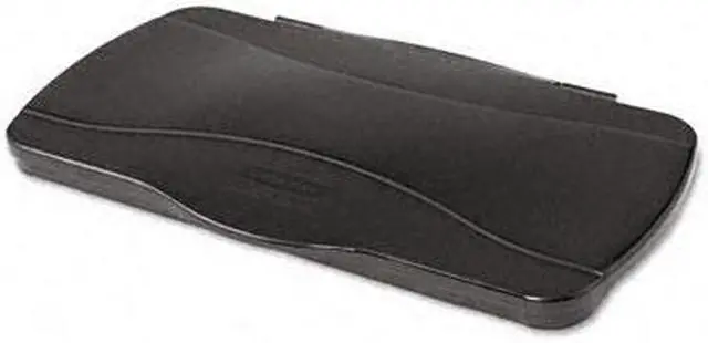 Main image of Rubbermaid Commercial                    Hinged Lid for Vented Slim Jim, 20 3/8 x 11 3/8 x 2 3/4, Black