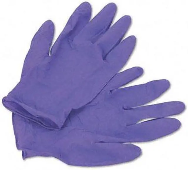 Alt view image 2 of 3 - KIMBERLY-CLARK PROFESSIONAL* 55083 STERLING PURPLE NITRILE Exam Gloves, Large, Purple, 100/Box