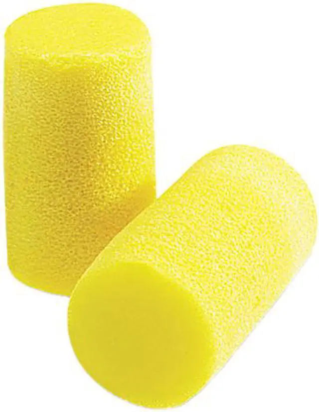 Main image of E·A·R 3101101 Classic Grande Ear Plugs in Pillow Paks, PVC Foam, Yellow, 200 Pairs/Box