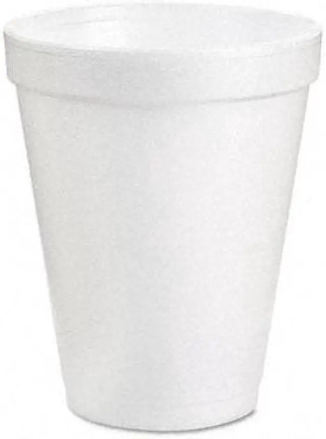 Main image of Dawn 6J6 Drink Foam Cups, 6 oz., White, 40 Bags of 25/Carton