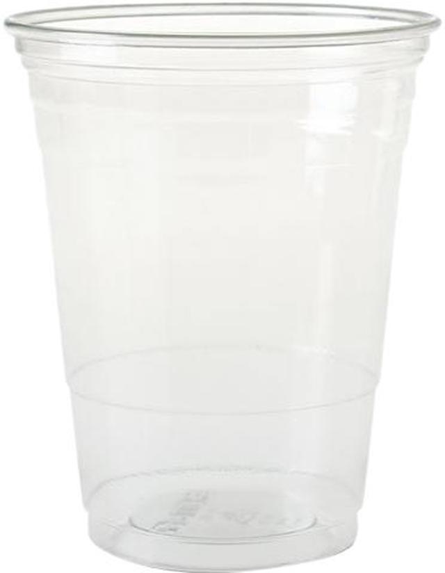 Solo Ultra Clear Plastic Cup, 16-18 oz, PET, 1000 Cups