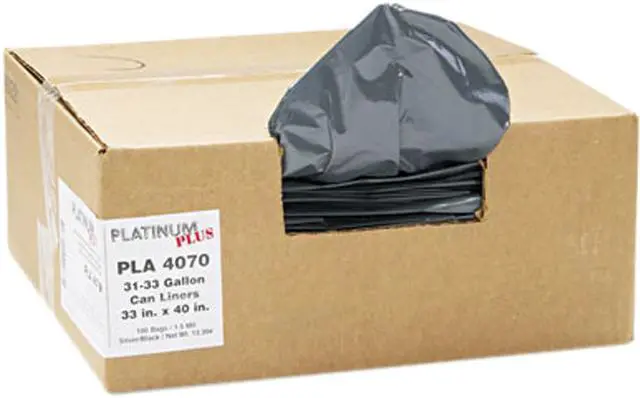 Main image of Webster PLA4070 Platinum Plus PLA4070 Linear Low Density Can Liner
