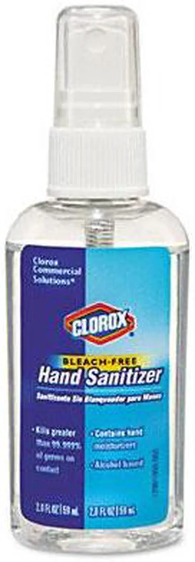 Main image of Clorox 02174 Unscented Moisturizing Hand Sanitizer, 2-oz. Spray Bottle