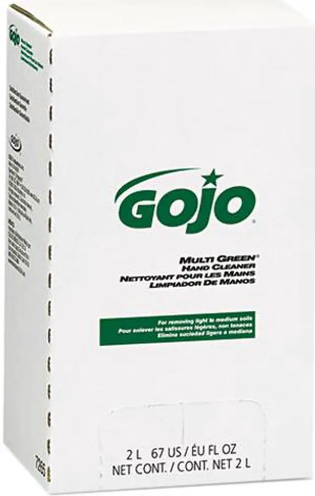 Main image of GOJO 7265 MULTI GREEN Hand Cleaner Refill, 2000 mL, Citrus Scent, Green, 4/Carton