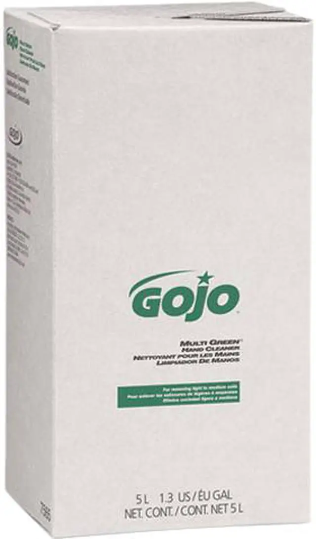 Main image of GOJO 7565 MULTI GREEN Hand Cleaner Refill, 5000 mL, Citrus Scent, Green, 2/Carton