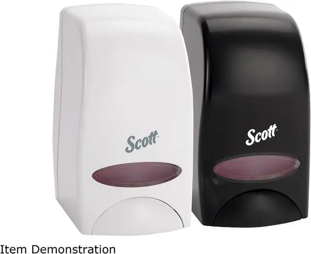 Alt view image 5 of 6 - Scott Control Antimicrobial Foam Skin Cleanser, 0.1% Benzalkonium Chloride (91554), Clear, Unscented Soap, 1.0 L, 6 Packages / Case