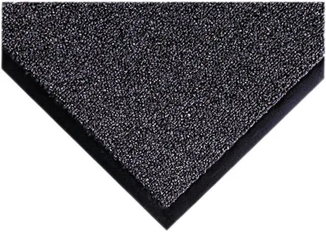 Main image of Crown Cross-Over Indoor/Outdoor Wiper/Scraper Mat, Olefin/Poly, 36 x 60, Gray