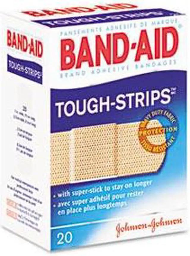 Main image of Flexible Fabric Adhesive Tough Strip Bandages, 1 x 3-1/4, 20/Box