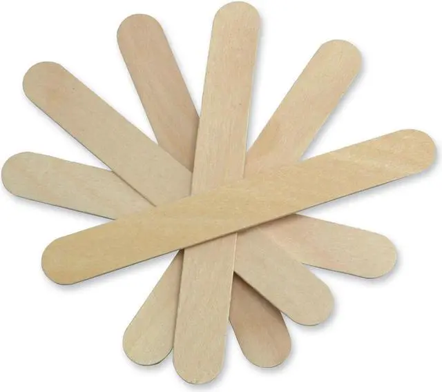Alt view image 2 of 2 - Medline                                  Sterile Tongue Depressors, Wood, 6" Long, 100/Box