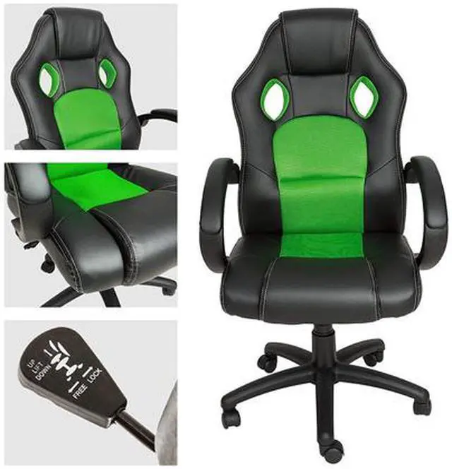 Alt view image 6 of 6 - TygerClaw TYFC20036 High Back Gaming Chair