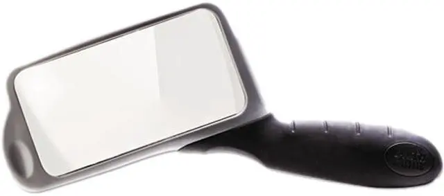 Main image of Bausch & Lomb 813376 2X Rectangular Handheld Magnifier w/Acrylic Lens, 2" x 4"