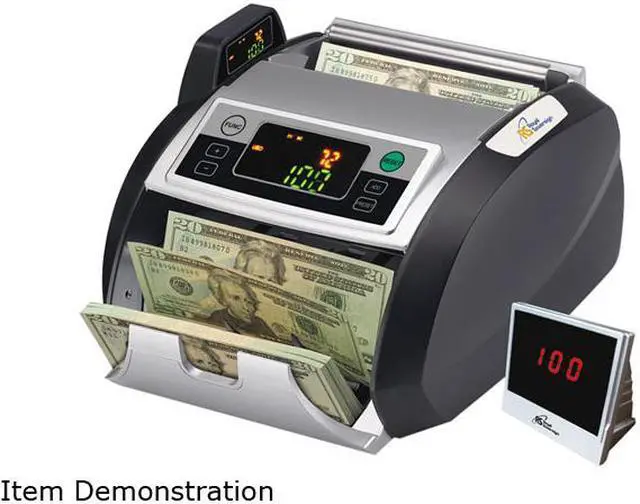Main image of Royal Sovereign RBC-2100 Elect. Bill Ctr w/Counterfeit Detection,1000 Bills/Min., 13x91/2x7 9/10, BK/SR