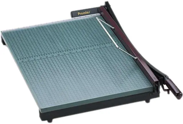 Main image of Premier 724 StakCut Paper Trimmer, 30 Sheets, Wood Base, 19" x 24-7/8"