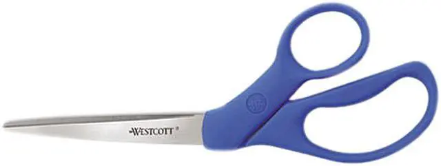 Main image of Westcott Preferred Line Steel Scissors, 8" Length, 3-1/2" Cut