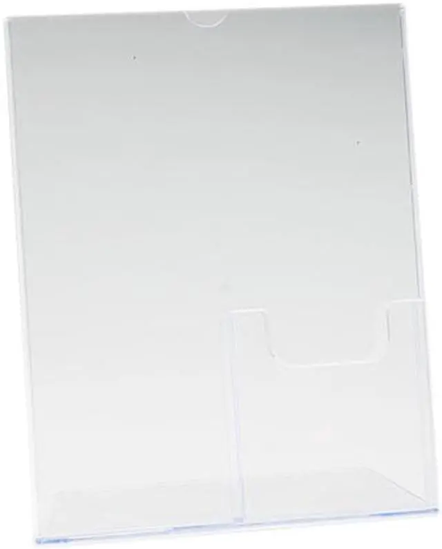 Main image of Superior Image Sign Holder w/Pocket, 8-1/2w x 11h, Clear