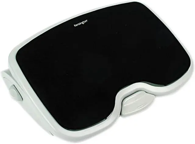 Main image of Kensington 56144 Solemate Plus Adjustable Footrest w/Gel Pad, 3-1/2h to 5h, Gray/Black