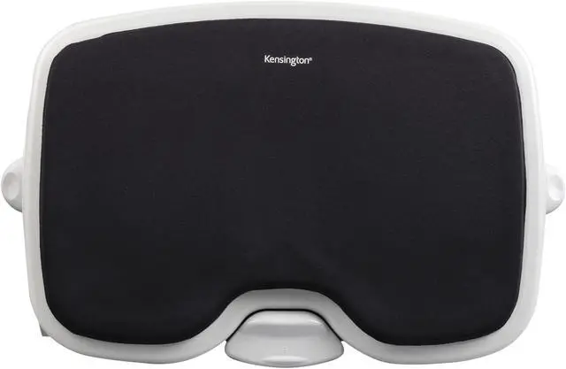 Alt view image 4 of 5 - Kensington Solemate Comfort Footrest with SmartFit System, 21.5"L x 4.6"W x 14"H, Gray/Black