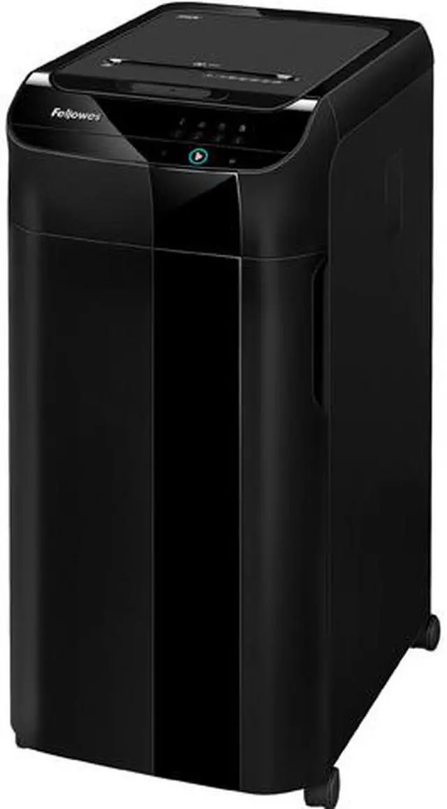 Main image of Fellowes 4964001 AutoMax 350C Auto Feed Cross-Cut Shredder, 350 Auto / 12 Manual Sheet Capacity