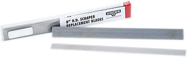 Main image of Unger HDSB Replacement Blade for Heavy Duty Scraper, Carbon Steel, 10/Pack