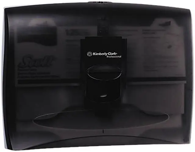 Main image of KIMBERLY-CLARK PROFESSIONAL* 09506 IN-SIGHT Toilet Seat Cover Dispenser, 17 1/2 x 3 1/4 x 13 1/4, Smoke/Gray