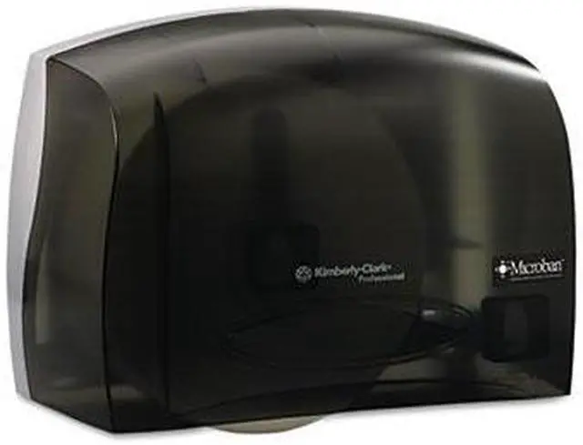 Main image of KIMBERLY-CLARK PROFESSIONAL* 09602 IN-SIGHT Coreless JRT Tissue Dispenser, 14 1/8w x 6d x 9 3/4h, Smoke/Gray