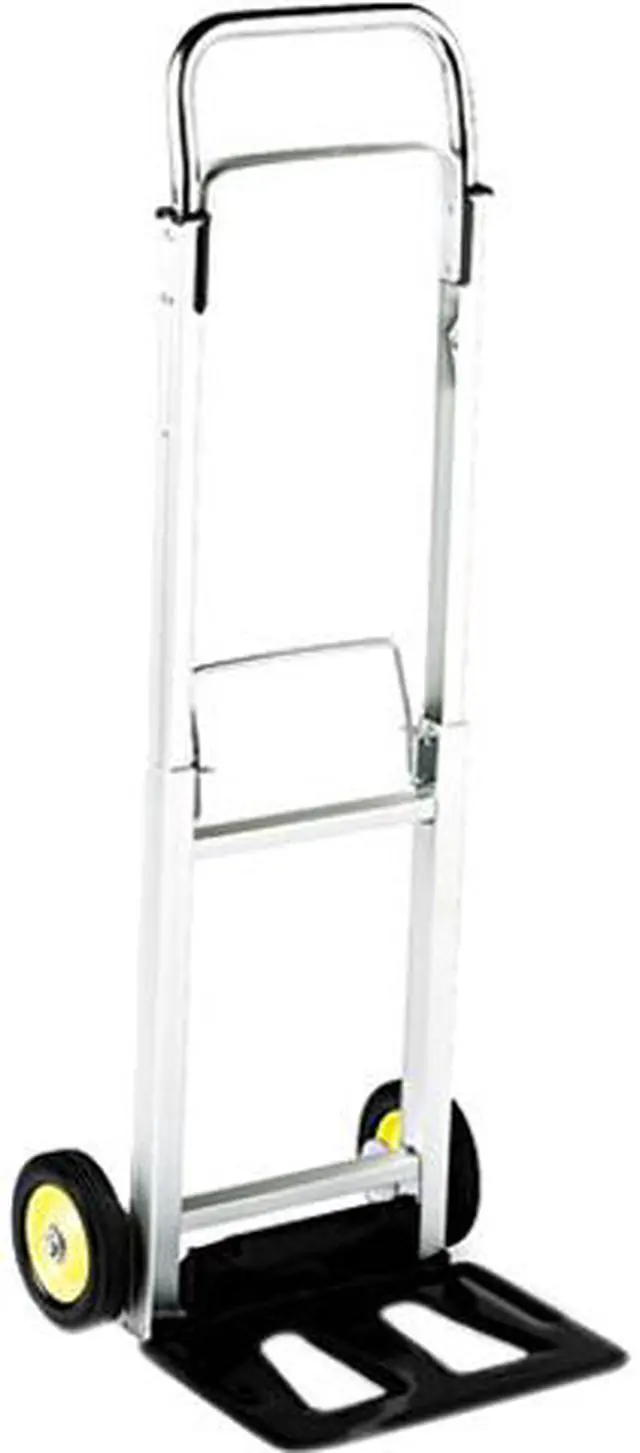 Main image of Safco 4061 Hide-Away Aluminum Hand Truck, 250lb Capacity, 15-1/2w x 16-1/ 2d x 43-1/2h