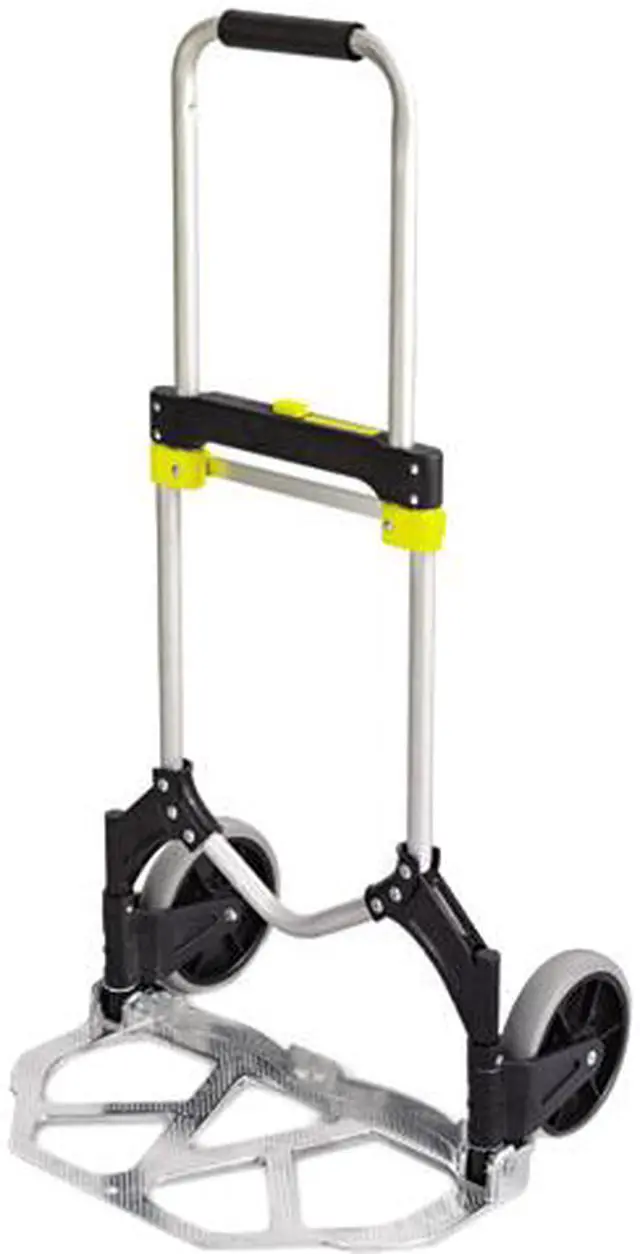 Main image of Safco 4062 Stow-Away Medium Hand Truck, 275lb Capacity, 19w x 17 3/4d x 38 3/4h, Aluminum