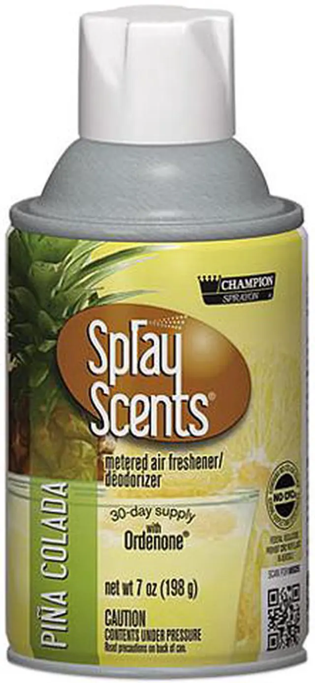 Main image of Champion Sprayon CHA 5180 SPRAYScents Metered Air Freshener Refill, Pina Colada, 7.00 oz. Aerosol, 12/Carton