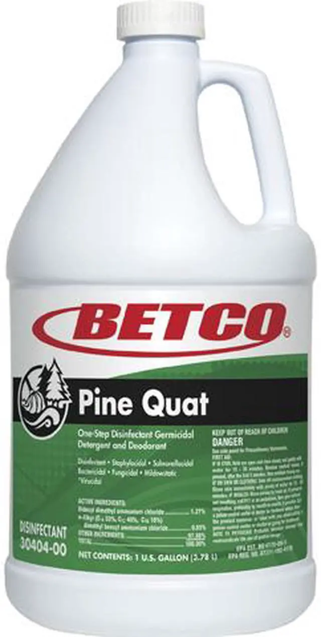 Main image of Betco 3040400 Pine Quat Disinfectant, 1 gal (128 fl oz) - Pine Scent - 1 Each - Green