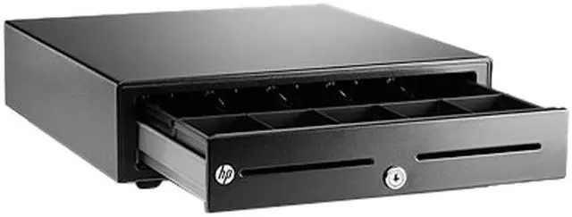 Alt view image 2 of 2 - HP QT457AA Standard Duty Cash Drawer