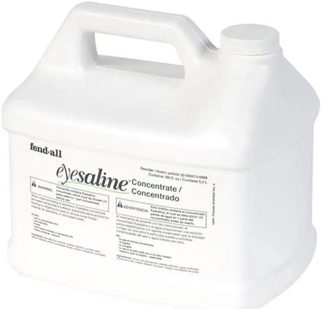 Main image of Eyesaline 32-000513-0000-H5 Portastream Replacement Saline Concentrate, 180 oz.